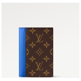 Louis Vuitton-LV passport cover-Blue