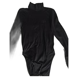 Christian Dior Black Bodysuit Size 38 Black
