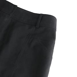 Saint Laurent-SAINT LAURENT  Trousers T.fr 38 WOOL-Black
