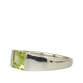 & Other Stories-18k Gold Peridot Ring-Silvery