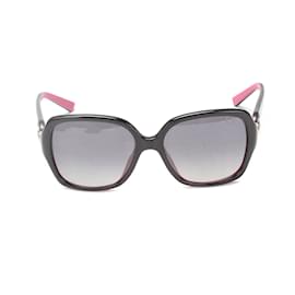 Dior-Übergroße, quadratische, getönte Sonnenbrille-Schwarz
