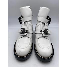 Balenciaga-BALENCIAGA  Ankle boots T.eu 37 leather-White