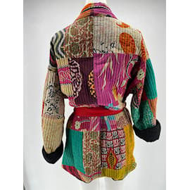 Autre Marque-MONOKI Vestes T.International TAILLE UNIQUE Coton-Multicolore