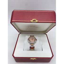 Cartier-Relógios CARTIER T.  ouro rosa-Rosa