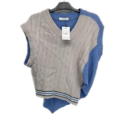 Autre Marque-DELADA Strickwaren & Sweatshirts T.Internationale L-Wolle-Grau