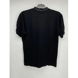 Acne-ACNE STUDIOS  T-shirts T.International S Cotton-Black