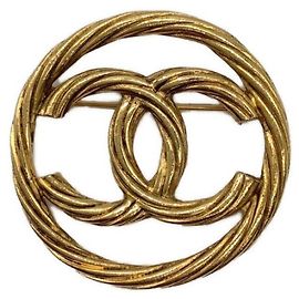***CHANEL  coco mark brooch Other