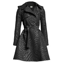 LANVIN FOR H&M WOOL TRENCH COAT Black