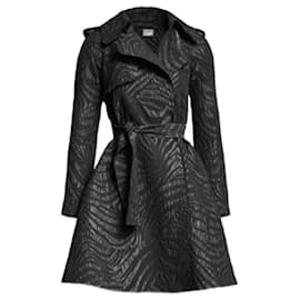 Lanvin For H&M-LANVIN FOR H&M WOOL TRENCH COAT-Black