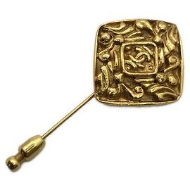 ***Broche épingle CHANEL Doré