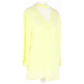 Sandro-Wrap blouse-Yellow