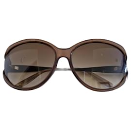 Bottega Veneta-Sunglasses-Brown