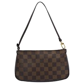 Louis Vuitton-LOUIS VUITTON Damier Ebene Navona Accessoire Pochette N51983 LV Auth rd5759-Autre