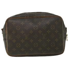 Louis Vuitton-LOUIS VUITTON Monogram Reporter PM Shoulder Bag M45254 LV Auth 51595-Monogram