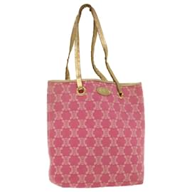 Céline-CELINE Paris Borsa tote in tela macadam Rosa Auth yk8347-Rosa