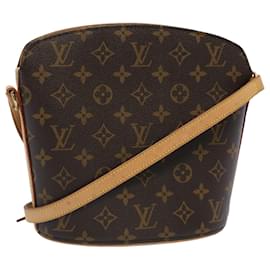 Louis Vuitton-LOUIS VUITTON Monogram Drouot Shoulder Shoulder Bag M51290 LV Auth am4961-Monogram