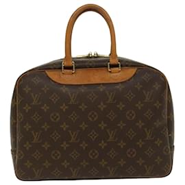Louis Vuitton-LOUIS VUITTON Monogram Deauville Hand Bag M47270 LV Auth 51751-Monogram