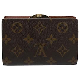 Louis Vuitton-LOUIS VUITTON Monogram Portefeuille viennois Bifold Wallet M61674 Auth yk8290-Monogramme