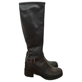 Prada-PRADA  Boots T.eu 37 leather-Black