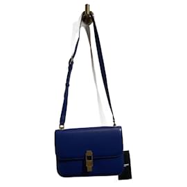 Saint Laurent-SAINT LAURENT  Handbags T.  leather-Blue