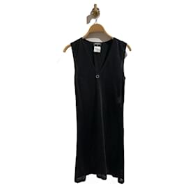 Chanel-CHANEL  Dresses T.fr 36 Viscose-Black