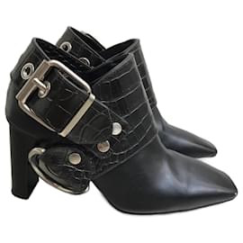 Autre Marque-ALYX  Ankle boots T.eu 37 leather-Black