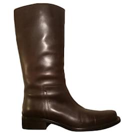 Prada-Boots-Brown
