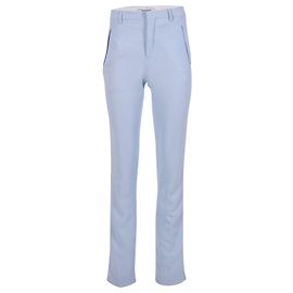 Givenchy-Hose mit geradem Bein aus hellblauer Viskose Blau Hellblau