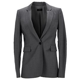 Joseph Wollblazer aus grauer Wolle Grau