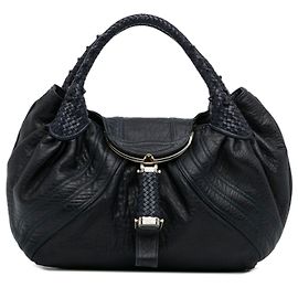 Sac hobo espion bleu Fendi Bleu Bleu Marine
