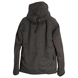 Stone Island-Stone Island Hooded Jacket in Brown Polyester-Brown