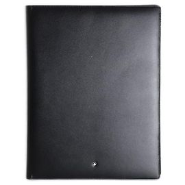 Montblanc Meisterstuck Conference Folder in Black Leather Black