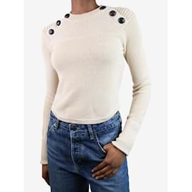 Isabel Marant-Neutral button detail sweater - size FR 36-Other