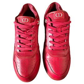 Dior-Dior B27 Red sneakers-Red