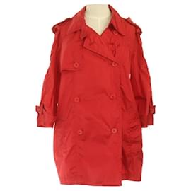 Louis Vuitton-Trench coat Louis Vuitton-Vermelho