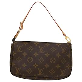 Louis Vuitton-LOUIS VUITTON Pochette con monogramma Accessoires Pouch M51980 LV Aut 52041-Monogramma