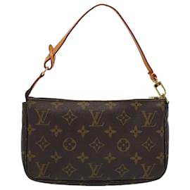 Louis Vuitton-LOUIS VUITTON Monogramm Pochette Accessoires Tasche M.51980 LV Auth yk8300-Monogramm