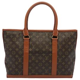Louis Vuitton-LOUIS VUITTON Monogram Sac Weekend PM Tote Bag M42425 LV Auth ep1498-Monogram