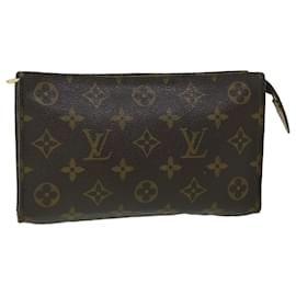 Louis Vuitton-LOUIS VUITTON Monogram Pochette ferramenta compacta Bolsa M51970 Autenticação de LV 51219-Monograma