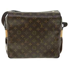 Louis Vuitton-LOUIS VUITTON Monogram Naviglio Umhängetasche SPO M50205 LV Auth rd5765-Monogramm