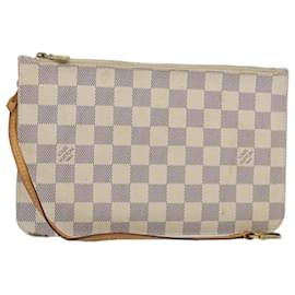 Louis Vuitton-Bolsa LOUIS VUITTON Damier Azur Neverfull MM Autenticação de LV5720-Outro