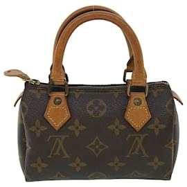 Louis Vuitton-LOUIS VUITTON Mini sac à main Speedy Monogram M41534 Auth LV 51934-Monogramme