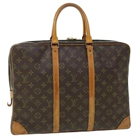 Louis Vuitton-LOUIS VUITTON Monogram Porte Documents Borsa da viaggio per viaggi M53361 LV Auth ep1494-Monogramma