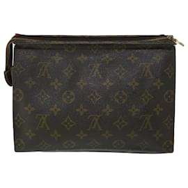 Louis Vuitton-Louis Vuitton Monogram Poche Toilette 26 Pouch M47542 LV Auth 51226-Monogram