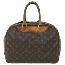 Louis Vuitton-LOUIS VUITTON Monogram Deauville Hand Bag M47270 LV Auth 51194-Monogram