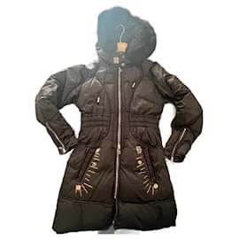 Coat-Down Jacket John Galliano Black