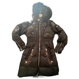 Mantel-Daunenjacke John Galliano Schwarz
