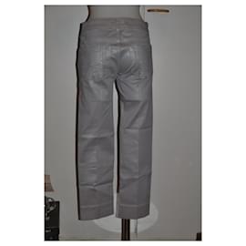 Karl Lagerfeld-calças-Cinza