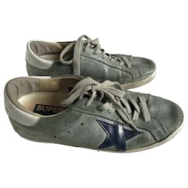 Golden Goose Deluxe Brand-Sneakers-Light green