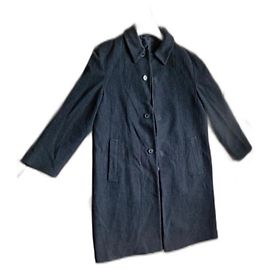Hugo boss wool coat size XL Black
